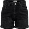 Only - Onljosephinestretch Shorts DNM Azg Noos, Pantaloncini in Jeans con vestibilità Normale e Passanti per Cintura Donna