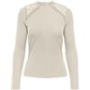 ONLY Onlenea L/S Lace Mix Top Jrs Onlenea L/S Lace Mix Top Jrs Donna (Pacco da 1)