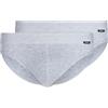 Skiny Cotone retrò Slip (Pacco da 2) Uomo