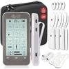 Massage Therapy Concepts Unità TENS Deluxe e accessori. Stimolatore muscolare EMS per terapia antidolore, crescita muscolare e stimolatore elettrico. Dolore alla schiena e al collo, sciatica, dolore ai nervi