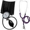 Tiga-Med Sfigmomanometro Braccio Superiore Professionale Tiga Pro 1 prodotto nuovo garanzia K 1 + Doppia Testa Stetoscopio viola stetoskop tiga-med