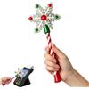Generic Bacchetta magica per carte di credito di Natale, per pagare la bacchetta | Divertente accessorio per pagamenti di Babbo Natale, puntello per la cassa delle vacanze, per negozi al dettaglio, bar