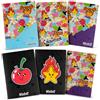 Colourbook 12 Quadernoni Gianpiero Rigatura C con Margine 100g | Pacco 12 Pezzi, Formato A4, Rigatura C con Margine, Carta 100g, Copertina 230g Lucida, Made in Italy, Certificato FSC
