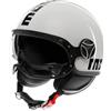 MOMO Design Momodesign-FGTR EVO E2206 | Casco Demi Jet Unisex da Moto Urbano con Visierino Solare