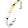 S'Agapõ Bracciale Uomo, Bracciale Rigido in Acciaio | Collezione Bound - SBD19B