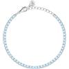 Morellato Infinito Bracciale da Donna Tennis | Argento Sostenibile, Color Argento, Misura 16 + 3 cm