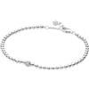 PANDORA Bracciale da donna in argento con sfere e pietre scintillanti, 594822C01