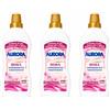 Generico Ammorbidente Concentrato Rosa 50 Lavaggi, Ammorbidente per Bucato con Profumo Floreale, Morbidezza Intensa, Fragranza a Lunga Durata, Formula Concentrata, Made in Italy - 3 Unita da 1L