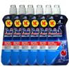 Samicash FINISH BRILLASCIUGA REGOLARE ML.500 brillantante lavastoviglie - Confezione Scorta da 6 Flaconi