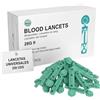 Patch Me Up Lancette universali 28G | Punta a triplo smusso, cappuccio protettivo, monouso