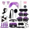 Generic 22pcs BDSM Bondage Set Viola & Nero