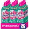 Fabuloso Ammorbidente Concentrato Profumi di Taormina, 12x585ml | Ammorbidente per lavatrice, Fragranza attivata dal movimento, Rende il bucato morbido per settimane, Per 312 lavaggi