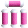 OKUMEYR Rullo di Ricambio per Attrezzo Elettrico Piedi Rosa in Plastica | Accessorio per Pedicure, e Portatile, Impugnatura Ergonomica, per Piedi