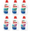 Dixan Detersivo Lavatrice Liquido, 3 Confezioni Classico + 3 Confezioni Color, Confezione da 6 x 22 lavaggi - 132 Lavaggi, Rimuove le macchie da 20°C