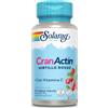 Solaray Cranactin Mirtillo Rosso con Vitamina C - 60 Capsule Vegane | Integratore Concentrato di Cranberry Rosso, Supporto Naturale per Donne, Testato in Laboratorio