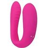 Generic Vibratore Forma di U 10 velocità di vibrazione Dildo Clitoride Massaggio vaginale Vibratori Per Donne Telecomando G Spot Doppio massaggio Giocattolo del sesso Per Coppia