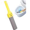 zwxqe Scopino per WC in pietra pomice - resistente per rimuovere ruggine e incrostazioni, strumento per la pulizia di WC, lavandini, piastrelle, griglie, piscine, accessorio per bagno e cucina per