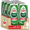 Fairy Maxi Poder liquido lavastoviglie 540 ml x 8, pulizia facile e senza sforzo Anche sulle onde e sui padelle più grasse