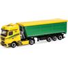 Herpa Mercedes-Benz semirimorchio, modello di camion in scala 1:87 | Modellino in miniatura di camion fedele all'originale, in plastica, per collezionisti dai 14 anni, Made in Germany
