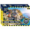 Webby Puzzle Cinque Terre Italia | 252 Pezzi | 43x29 cm | Puzzle Stimolante per Bambini e Famiglie | Sviluppa Logica, Concentrazione & Motricità | Perfetto dai 6 Anni