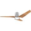 Cecotec Ventilatore da Soffitto con Luce EnergySilence Aero 5330 JellyFrisbee White. 25W, Motore DC, Diametro 52" (132 cm), 3 Pale, 3 Toni LED, Telecomando, Timer, 6 Velocità, Lampadina Non Inclusa