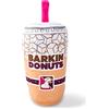 Fringe Studio Plush Dog Toy, BARKIN DONUTS ICED COFFEE, Wagsdale Dog Toy Collection (289736)