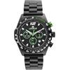 Lorenz Granpremio 030266DD - Orologio Sportivo da Uomo - Orologio Cronografo al quarzo - Orologio con Cinturino in Acciaio - Sub 100 metri