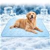 GlowUp Tappetino Rinfrescante per Animali 120x90CM, Traspirante Antiperdita Base Antiscivolo Lavabile in Lavatrice per Cani e Gatti Piccoli Medi Grandi