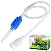 Bemonew Sifone sottovuoto per ghiaia, sifone in plastica e kit di cambio acqua per una facile manutenzione del serbatoio