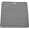 Generico Tappetini da Leccare | Tappetini Leccare In Silicone Con Ventose - Facile da Pulire Antinoia per Cani Gatti 18,8x18,8cm Arricchimento Animale