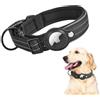 SDFWGG Collare Cane Collare Air tag per Cane Riflettente Regolabile Supporto Impermeabile per Cani Supporto Apple con Fibbia Rapida Cani Piccoli Medi e Grandi