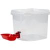 Generic Fontana Automatica per Gatti 3L per Cani a Collo Largo | Fontana per Cani per Casa Ufficio Appartamento Camera da Soggiorno Balcone