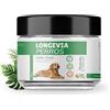 BioActiveLabs Longevia Cani Antietà Integrale | Integratore 360° per Cani Senior | Giunti, difese, digestione ed energia | Glucosamina, condroitina e Omega-3 | 180 g