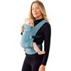 Ergobaby Omni Lite, marsupio per neonati e bambini da 0 a 24 mesi | Marsupio ergonomico in rete con supporto per testa e collo, posizione sana sui fianchi, da 3,2 a 15,9 kg, blu ardesia