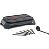 Tefal Crep'Party, PY558BF0 - Piastra per pancake e pancake, con rivestimento antiaderente, per riporre gli accessori