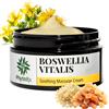 OMEXYA Crème d'Encens Extra Forte 100 ml avec Boswellia Serrata & Carterii, Soin Apaisant des Articulations, Massage Quotidien, Hydratante et Nourrissante