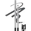 STNFAREBI Matita Occhi Gel Opaca, Eyeliner Waterproof a Lunga Durata 12H, Alta Pigmentazione, Texture Scorrevole, Colore Intenso, Tratto Preciso e Sfumabile, Temperabile, per Occhi Sensibili, Nero