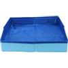 Sonew Bagno per Piedi Pieghevole Portatile, Bacinella Lavaggio per Piedi | PVC Ispessito, 50x10 Cm, Inclinato per Drenare, Rimuove Sabbia Ed Erba
