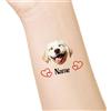 GETONG Tatuaggi Temporanei Personalizzati (Animale domestico)