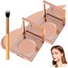 Sugw CC Cream Correttore Occhiaie,Con Pennello,3 Tonalita, 2pc | correttore occhiaie opaco, waterproof, anti-piega, 3 tonalita