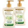 Generico Spuma di Sciampagna Sapone Liquido Mani e Viso Cetriolo e Bambù 430ml | Maxi Formato, 2 Pezzi