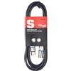 Stagg SMC1 BL Cavo per microfono XLR-XLR - Blu - 1m