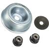 Chuancheng Kit di fissaggio con lama in metallo per lama in metallo per decespugliatore STIHL, 1 piastra per pilota+1 rondella di spinta+1 dadi per collare