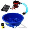 Blue Bowl Concentrator Kit con pompa e livellatori gamba