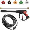 Aartner Per pistola idropulitrice Karcher K1-K7, 4000 PSI tubo dell'acqua idropulitrice ad alta pressione, tubo Connect Cleaner Gun Car Wash Water Gun for Cleaning per auto strumento di pulizia per