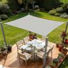 Generic Tenda da sole impermeabile, 4 x 5 m, rettangolare, protezione dalle intemperie, a vela, protezione dai raggi UV, per balcone, terrazza, giardino, grigio antracite (4 x 5 m)