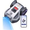 ANTHBOT M9 Pro Robot Trimmer 360° 3D LiDAR 3D, 1200 m², NetRTK/4G/Vision | Pendenza di 24°, altezza di taglio da 3 a 7 cm, evitare ostacoli per AI, ≤ 58 dB, ripresa automatica della falciatura, IPX6