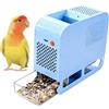 Generico Soffiatrice per gusci di mangime per bird con 2 cassetti visibili | Strumento automatico per la separazione della buccias di semi di bird per pappagalli, calopsitte e semi di parrocchetto