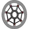 ACCOSSATO Disco freno Accossato flottante anteriore tondo per Aprilia RSV4 FW GP dal 2017 al 2019 (CC 1000). Diametro esterno: 330 mm. Diametro interno: 64 mm. Spessore: 5.5 mm