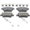 FERODO Kit pastiglie freni Posteriore non predisposto per visualizzazione avviso usura con accessori FDB1922 Compatibilità con OPEL Corsa D Hatchback S07, FIAT GRANDE PUNTO 199 PUNTO 199, ABARTH